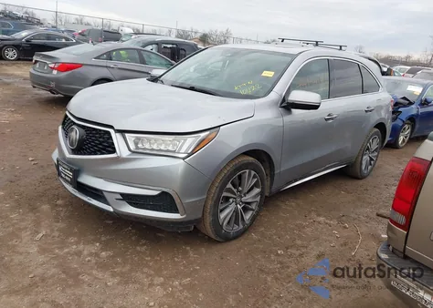 2017 Acura Mdx Technology Package z USA, uszkodzony, nr VIN 5FRYD4H56HB026080